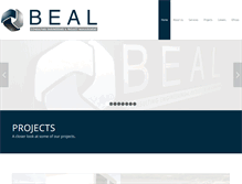 Tablet Screenshot of beal.co.za